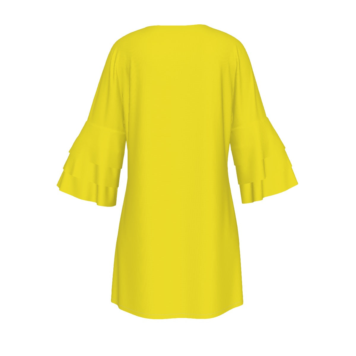 Phoenix Rising Women's Stacked Ruffle Sleeve Dress